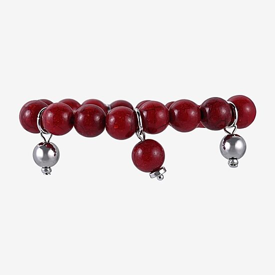 Mixit Womens Round Beaded Bracelet