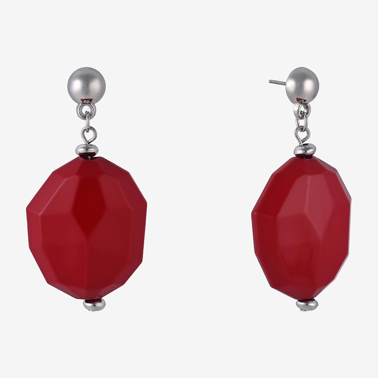 Mixit Womens Oblong Drop Earrings