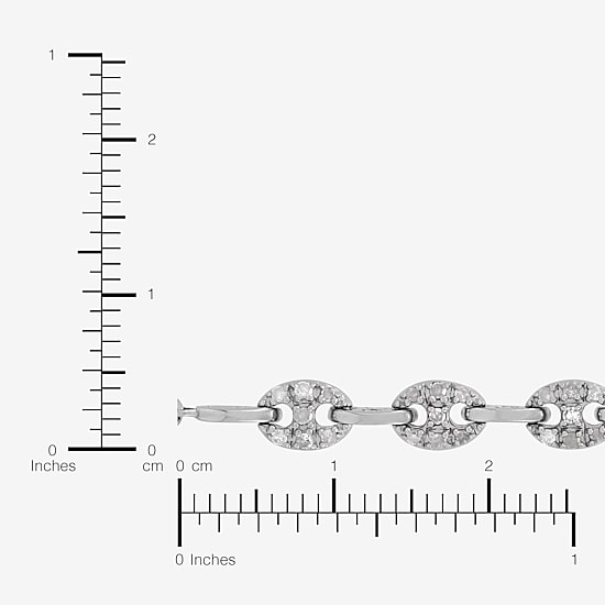 Limited Quantities! Womens 1/4 CT. T.W. Natural White Diamond Sterling Silver Bolo Bracelet