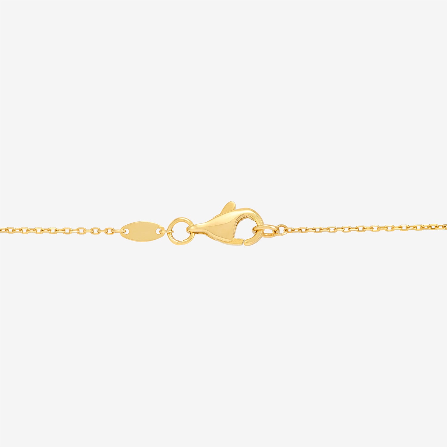 Bonded Brilliance Womens 14K Gold Bonded With Sterling Silver 7.5 Inch Solid Link Chain Bracelet