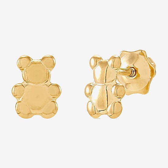 Limited Quantities! 14K Gold 6.2mm Stud Earrings