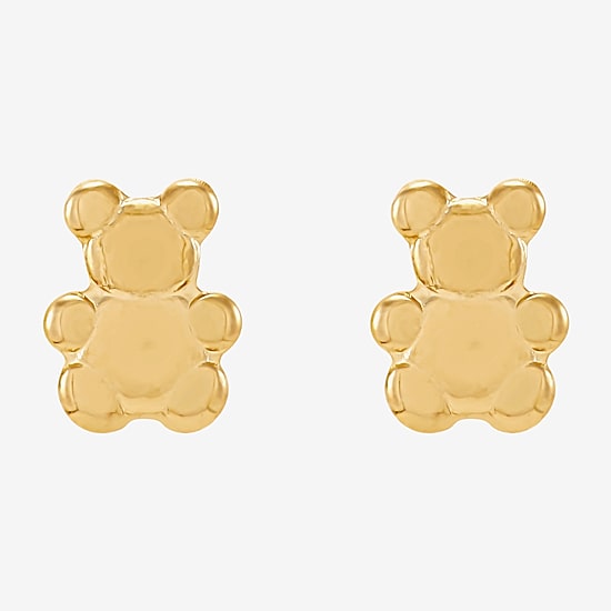 Limited Quantities! 14K Gold 6.2mm Stud Earrings