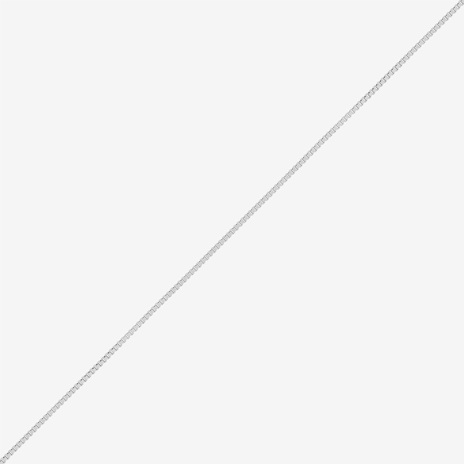 Womens Sterling Silver 16 Inch Box Chain Necklace