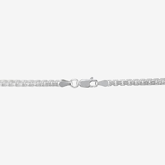 Womens Sterling Silver 16 Inch Box Chain Necklace