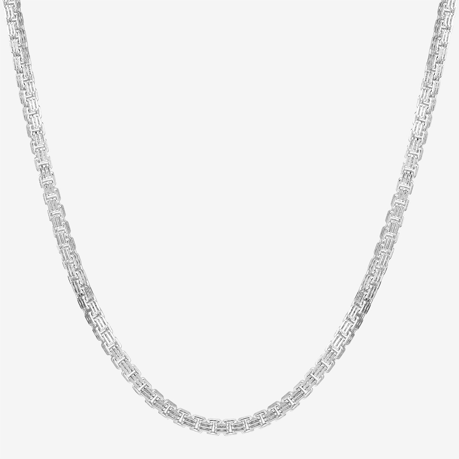 Womens Sterling Silver 16 Inch Box Chain Necklace