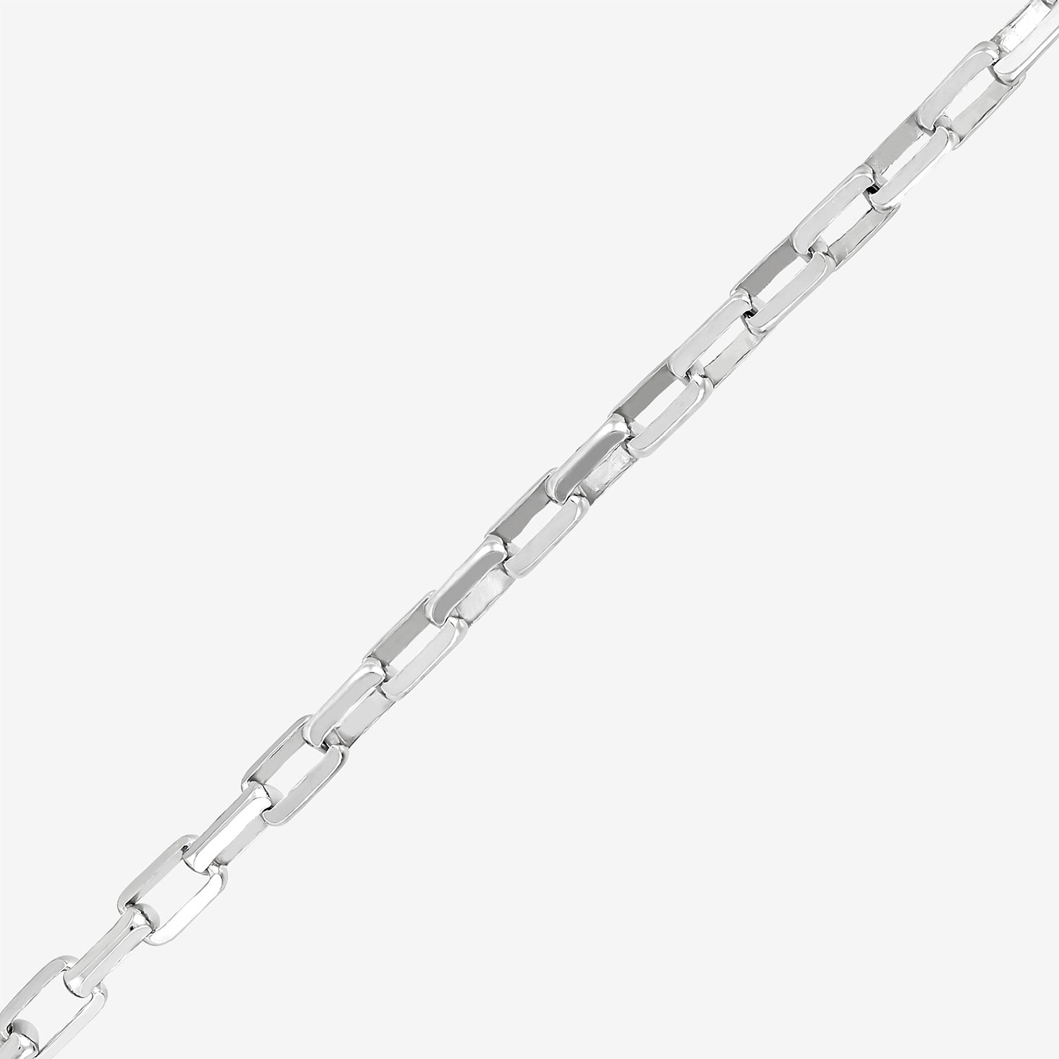 Womens Sterling Silver 24 Inch Cable Chain Necklace
