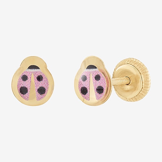 Limited Quantities! 14K Gold 5.7mm Stud Earrings