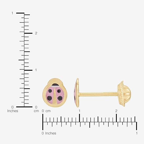 Limited Quantities! 14K Gold 5.7mm Stud Earrings
