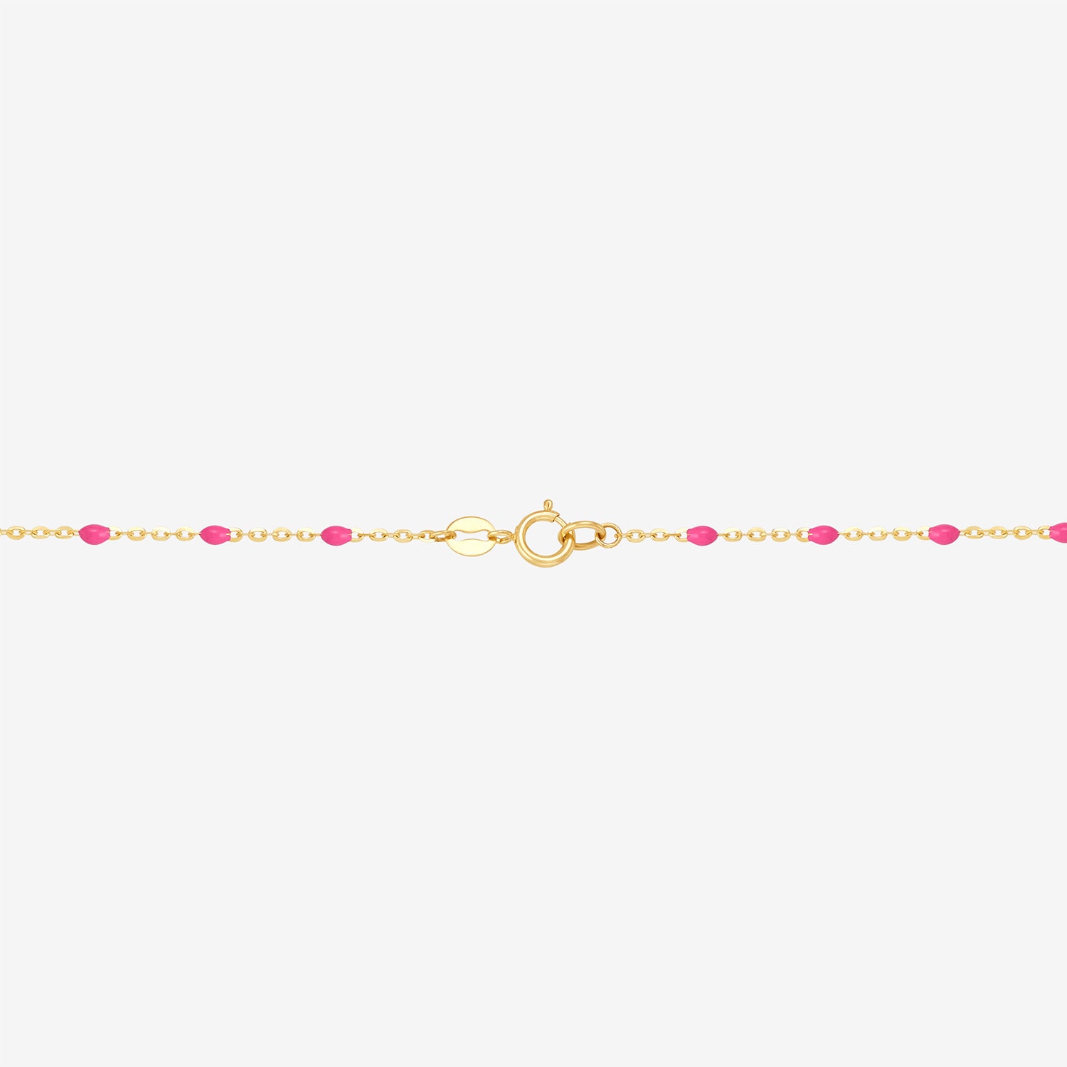Limited Quantities! Womens 14K Gold 18 Inch Beaded Necklace