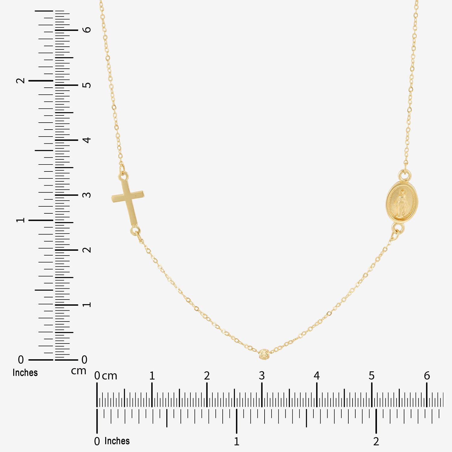 Limited Quantities! Girls 14K Gold 14 Inch Beaded Necklace