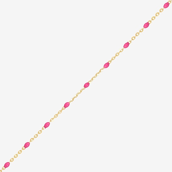 Limited Quantities! Womens 14K Gold 18 Inch Beaded Necklace