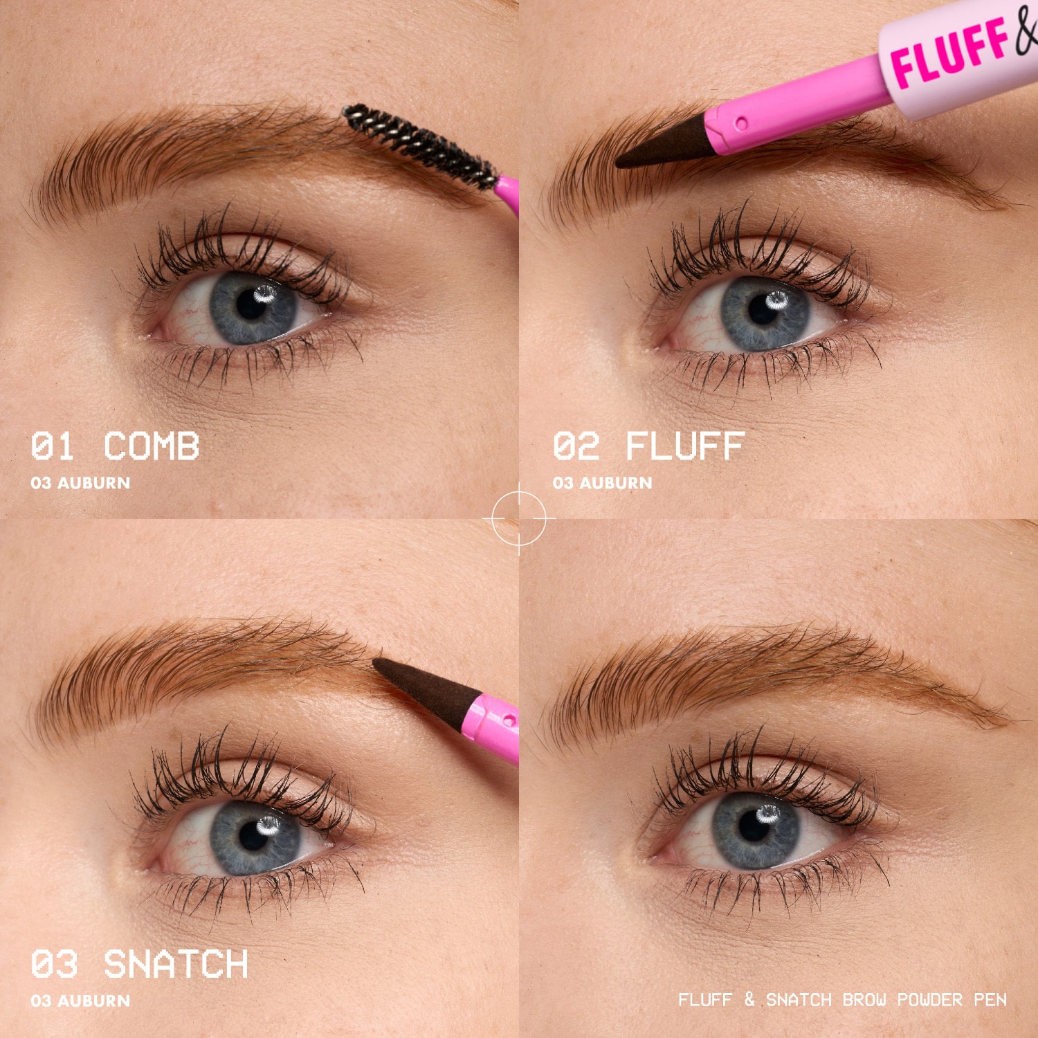 NYX Professional Makeup Fluff & Snatch! Brow Powder Pen