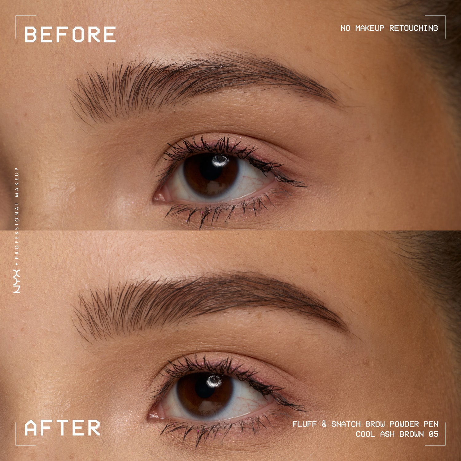 NYX Professional Makeup Fluff & Snatch! Brow Powder Pen