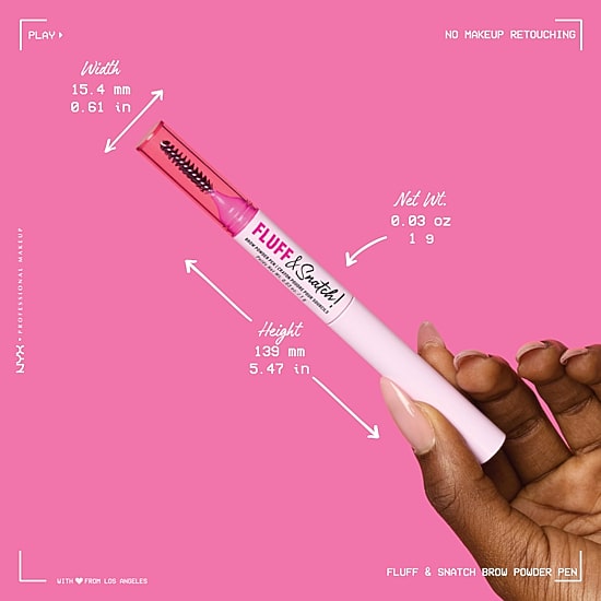 NYX Professional Makeup Fluff & Snatch! Brow Powder Pen