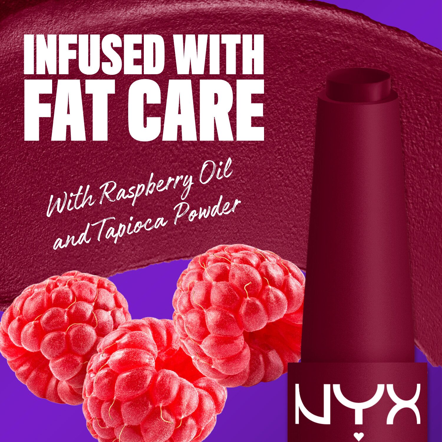 NYX Professional Makeup Fat Matte Smooth Color Lipstick