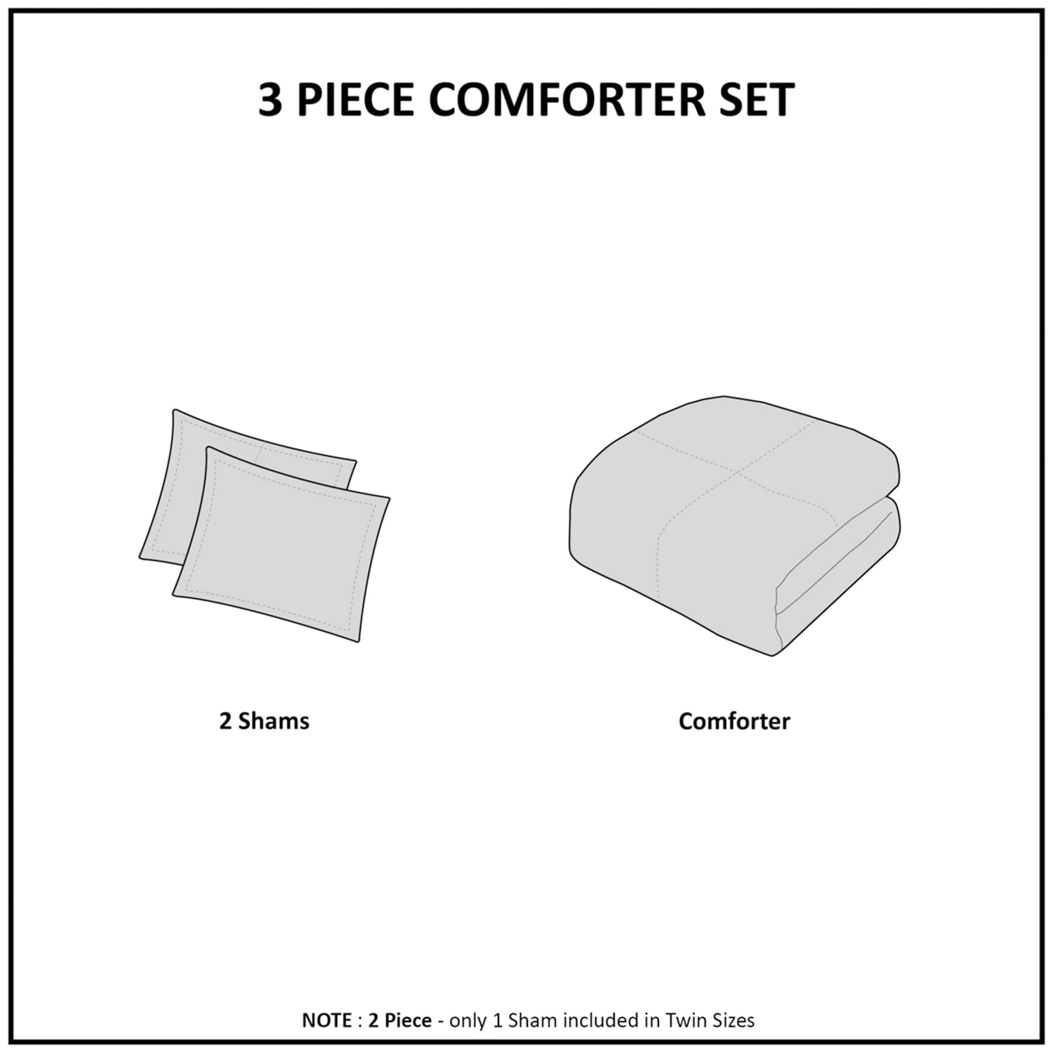 True North By Sleep Philosophy Polar Fur Mini Midweight Down Alternative Comforter Set