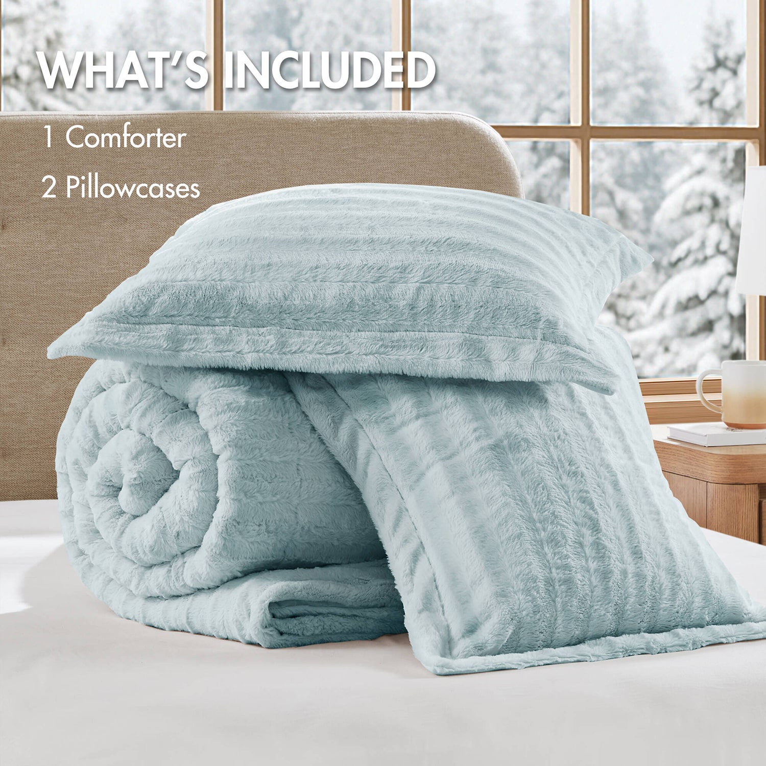 Madison Park York Mini 3-pc. Midweight Comforter Set