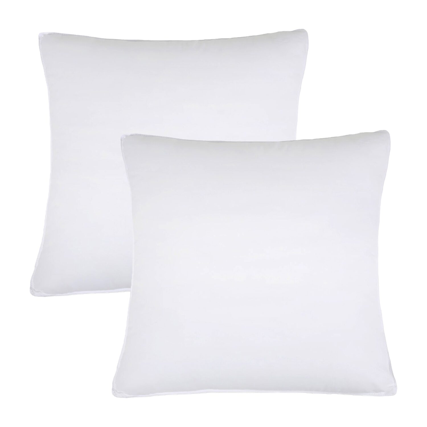 SUPERIOR® Hypoallergenic Microfiber Medium Support Euro 2 Pack Density Bed Pillow