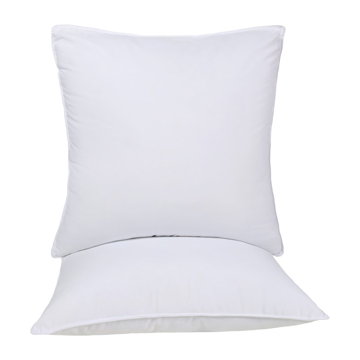 SUPERIOR® Hypoallergenic Microfiber Medium Support Euro 2 Pack Density Bed Pillow