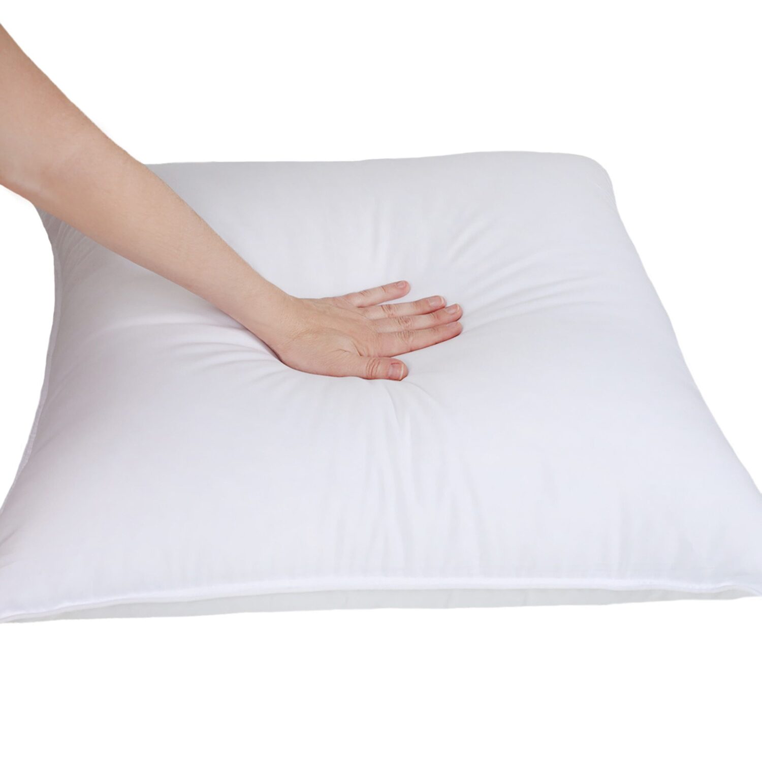 SUPERIOR® Hypoallergenic Microfiber Medium Support Euro 2 Pack Density Bed Pillow