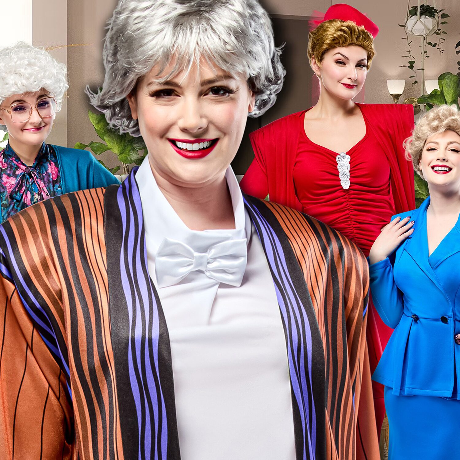 Womens The Golden Girls 4-pc. Costume