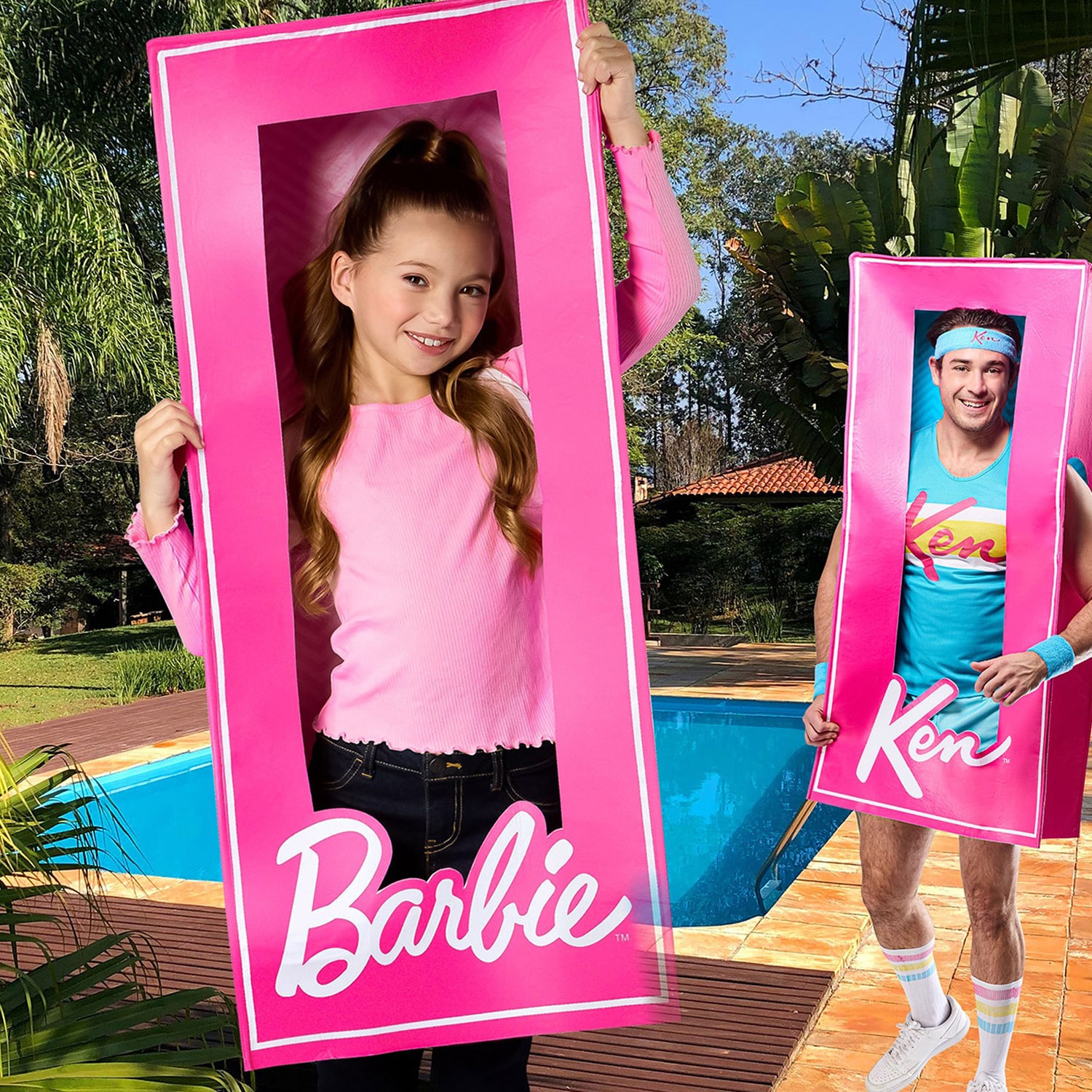 Little & Big Kid Girls Barbie Barbie Costume