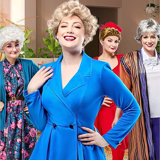 Womens Rose Golden Girls 3-pc. Costume
