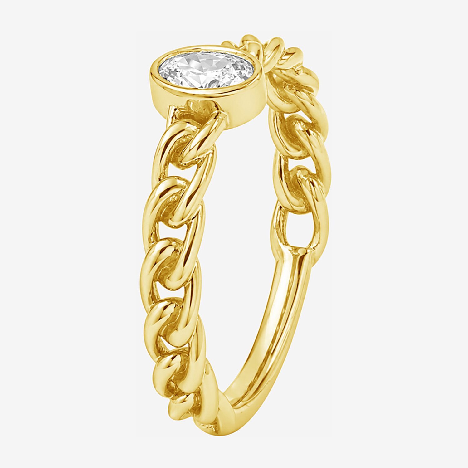 Limited Quantities! Womens 1/4 CT. T.W. Lab Grown White Diamond 14K Gold Over Silver Oval Cocktail Ring