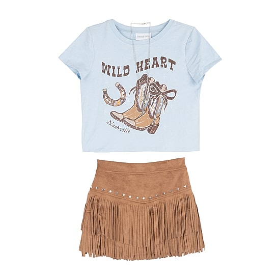 Rare Editions Big Kid Girls 2-pc. Skirt Set