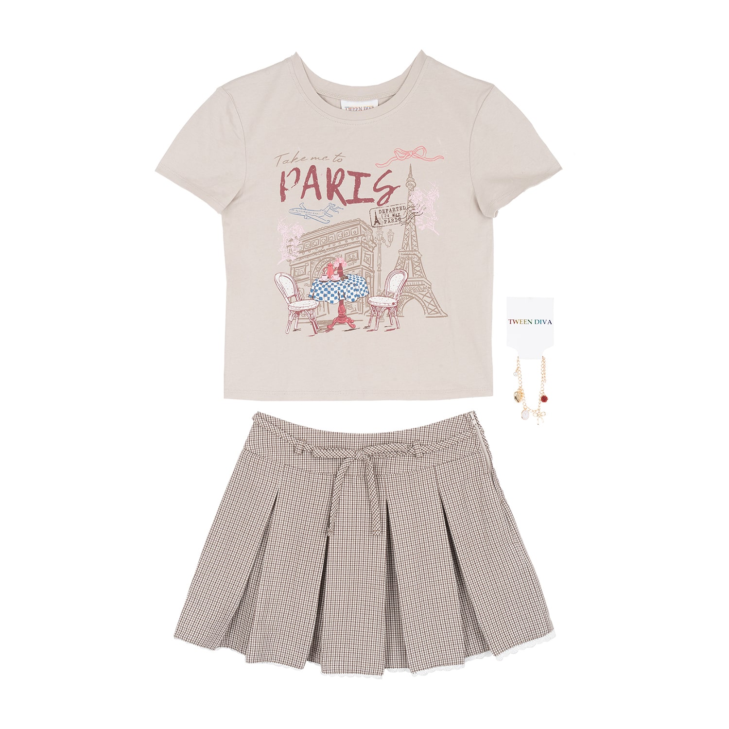 Rare Editions Big Kid Girls 2-pc. Skirt Set