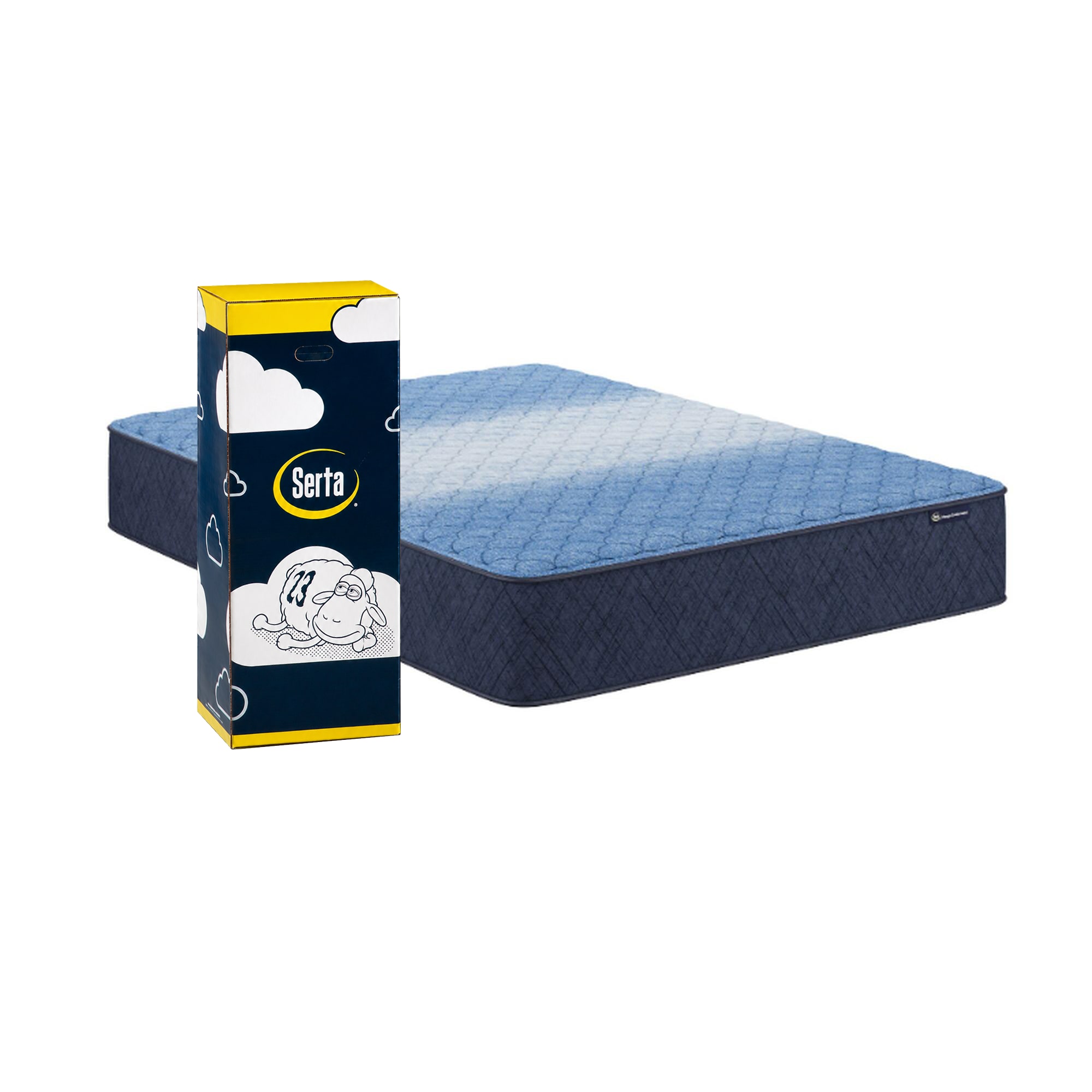 Serta Classic 12" Gel Memory Foam Firm Tight Top - Mattress a Box