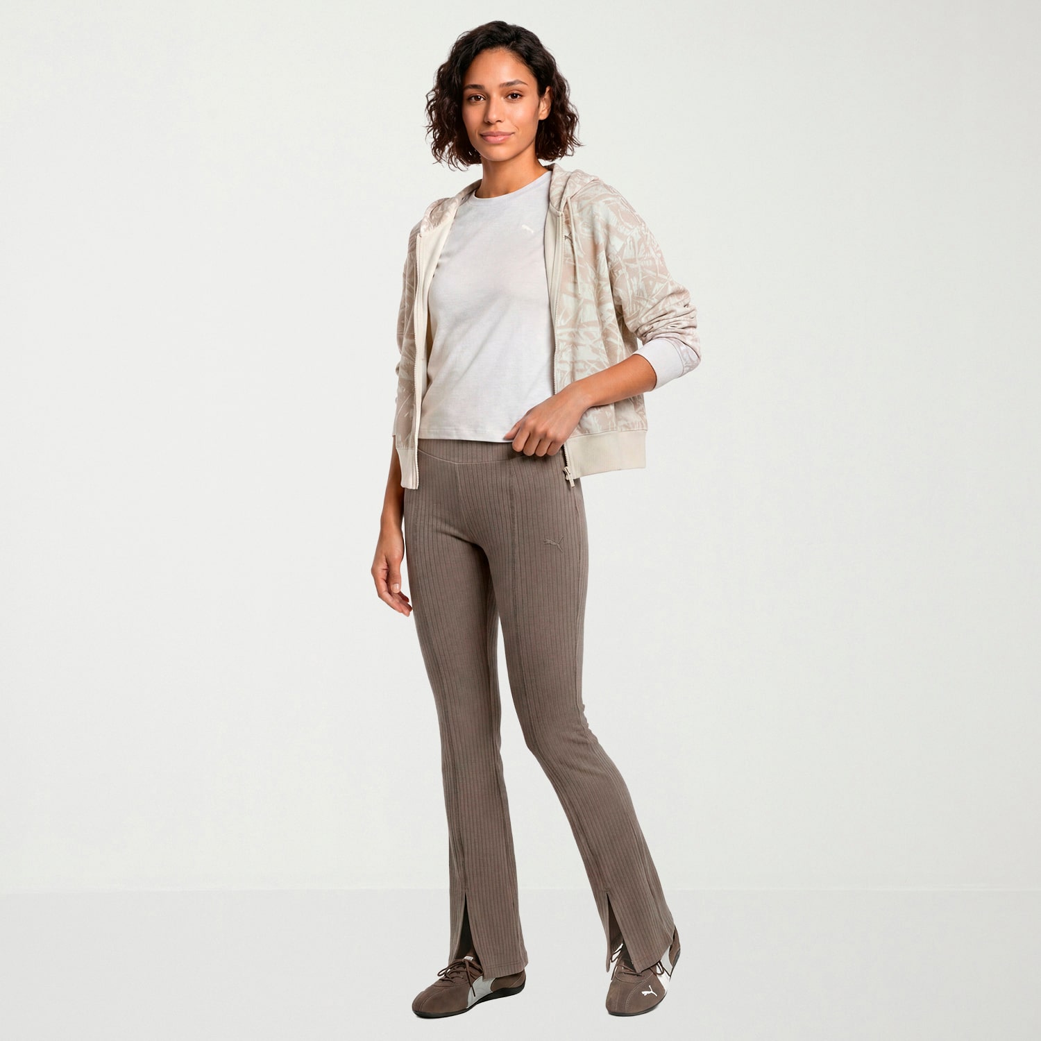 PUMA Womens Active Flare Full Length Leggings