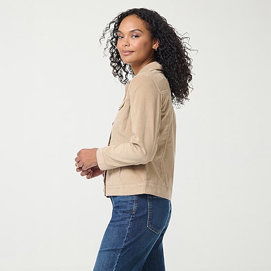 Gloria Vanderbilt Amanda Womens Denim Midweight Jacket