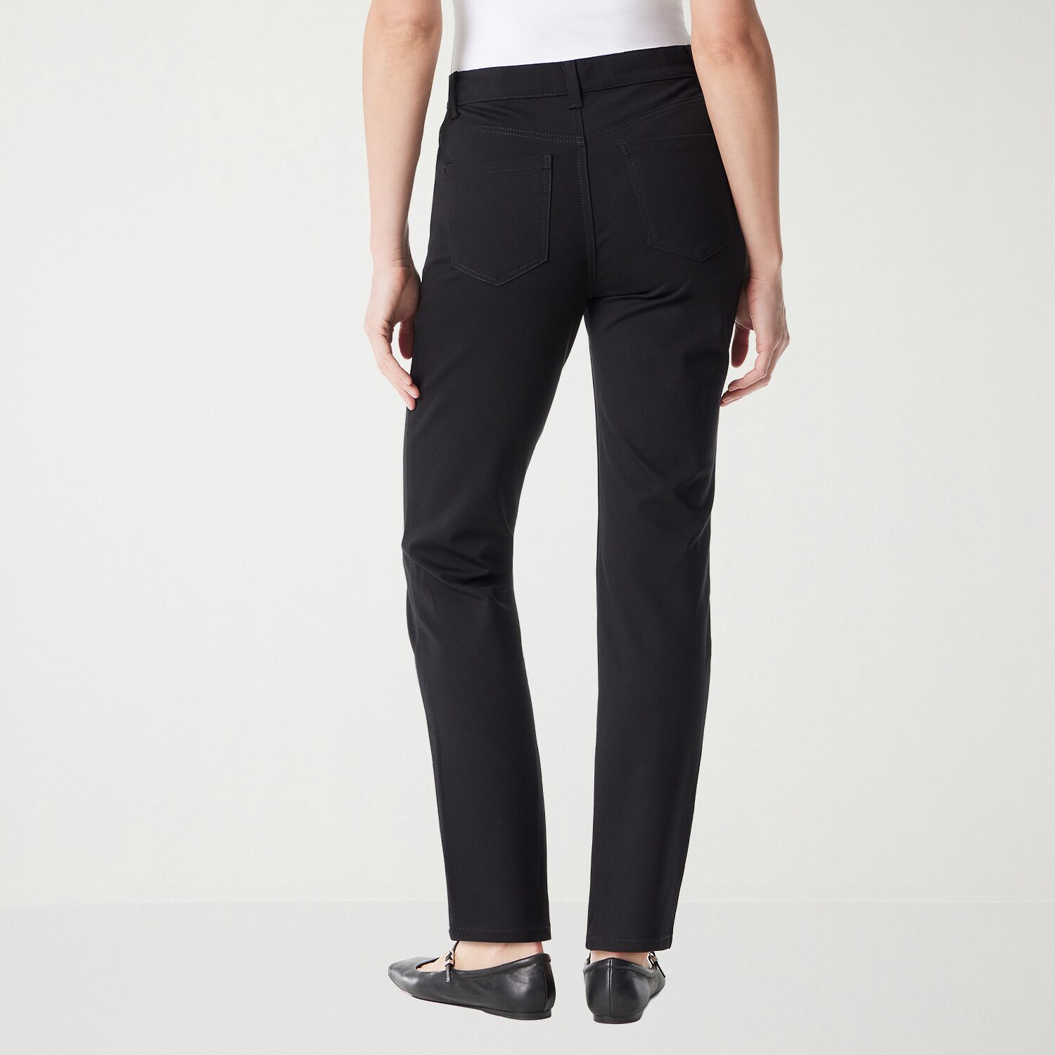 Gloria Vanderbilt Womens High Rise Ponte Pant