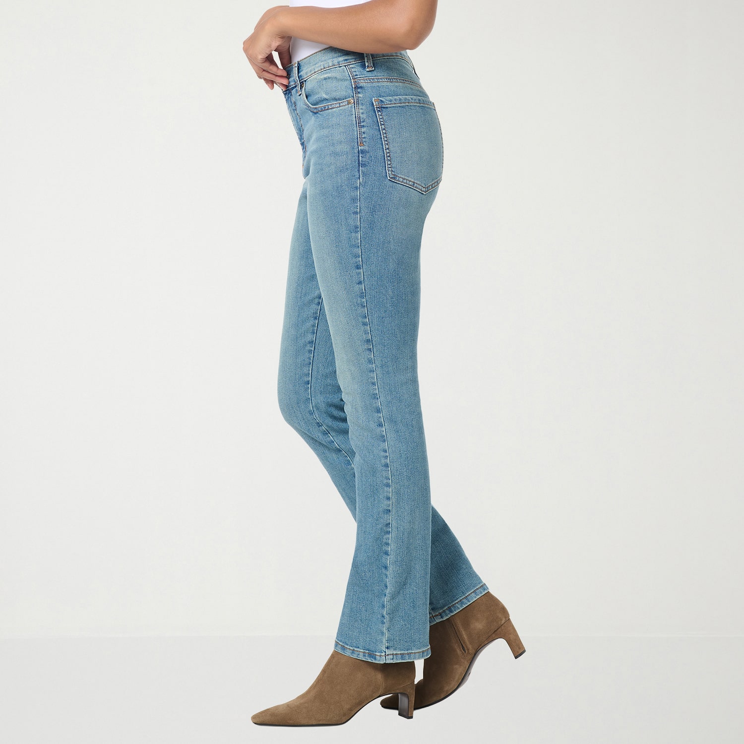 Gloria Vanderbilt Amanda Womens High Rise Bootcut Jean