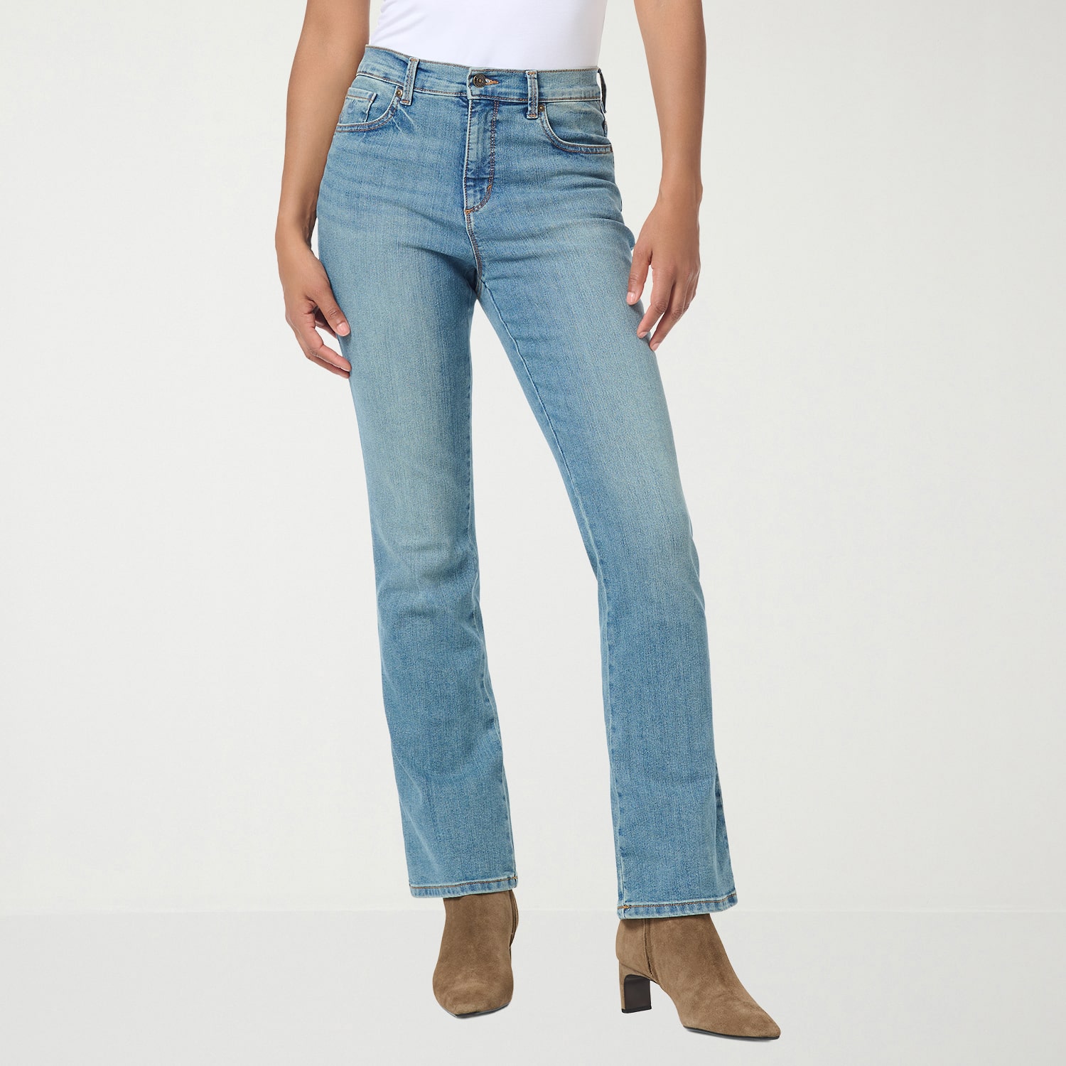 Gloria Vanderbilt Amanda Womens High Rise Bootcut Jean