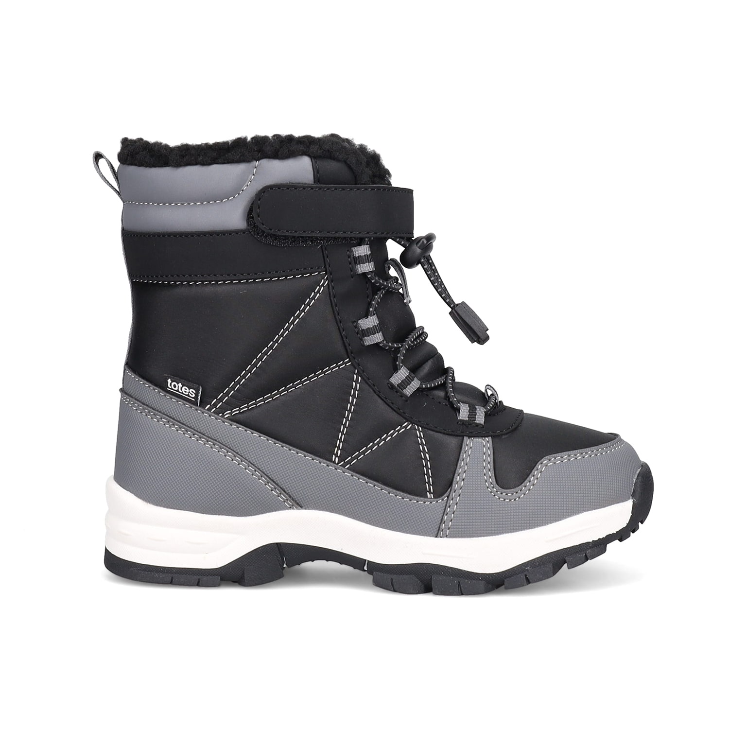 Totes Little & Big Kid Boys Dillon Flat Heel Winter Boots