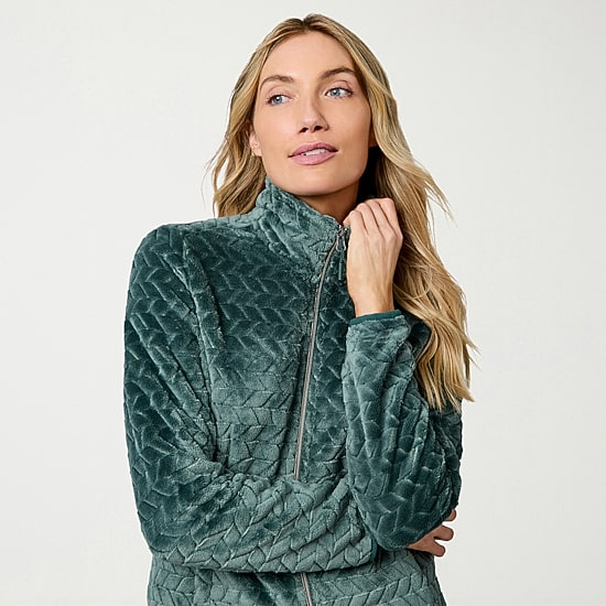 Free Country Womens Fleece Lightweight Jacket