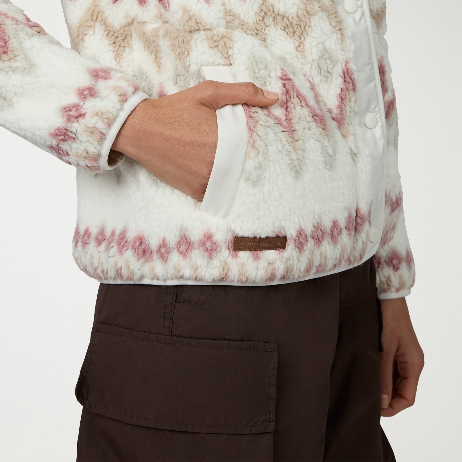 Free Country Womens Fleece Lightweight Jacket