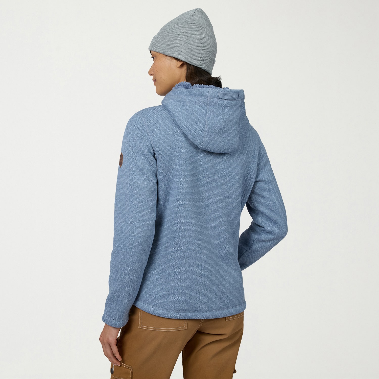 Free Country Womens Fleece Hooded Lightweight Jacket