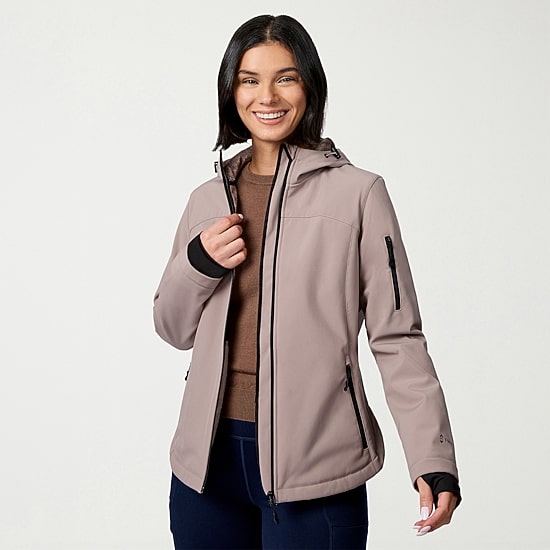 Free Country Womens Water Resistant Lightweight Softshell Jacket