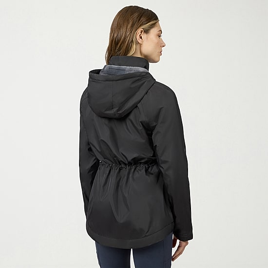 Free Country Womens Water Resistant Fleece Lined Lightweight Windbreaker