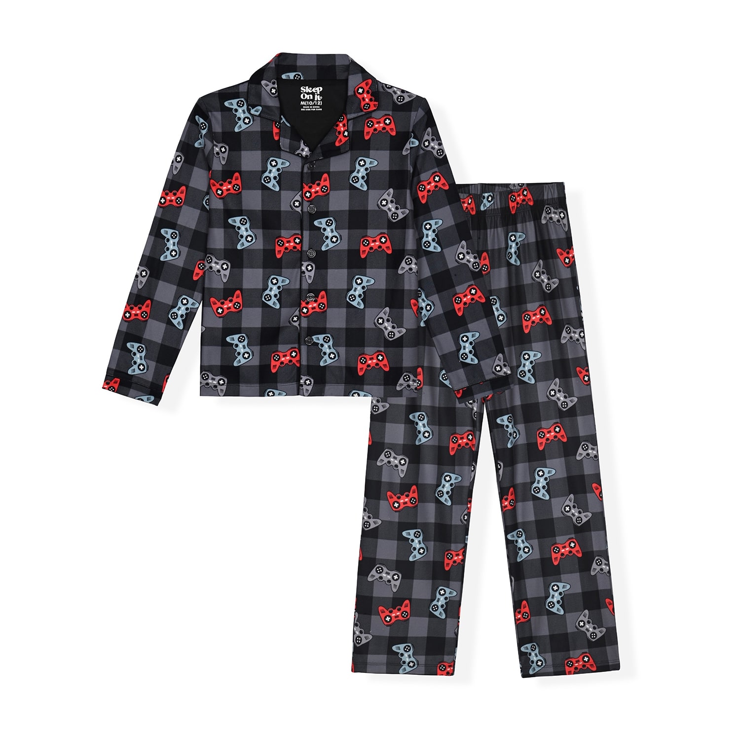 Sleep On It Little & Big Kid Boys Long Sleeve 2-pc. Pajama Set