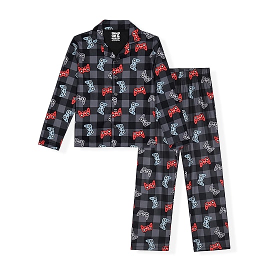 Sleep On It Little & Big Kid Boys Long Sleeve 2-pc. Pajama Set