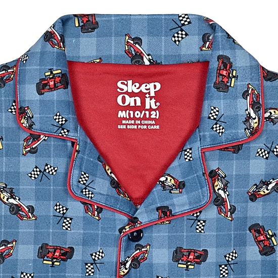Sleep On It Little & Big Kid Boys Long Sleeve 2-pc. Pajama Set
