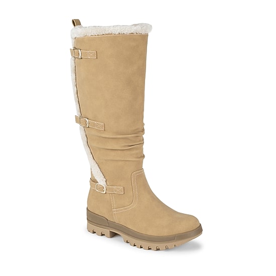 Baretraps Womens Baretraps Navia Tall Cold Weather Boot Flat Heel Booties