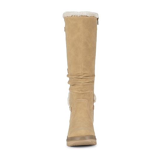 Baretraps Womens Baretraps Navia Tall Cold Weather Boot Flat Heel Booties