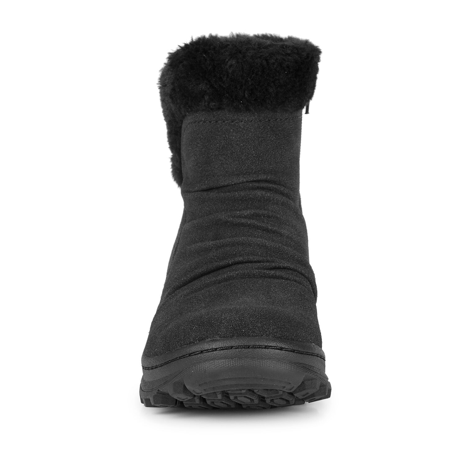 Baretraps Womens Atlee Cold Weather Boot Stacked Heel Booties