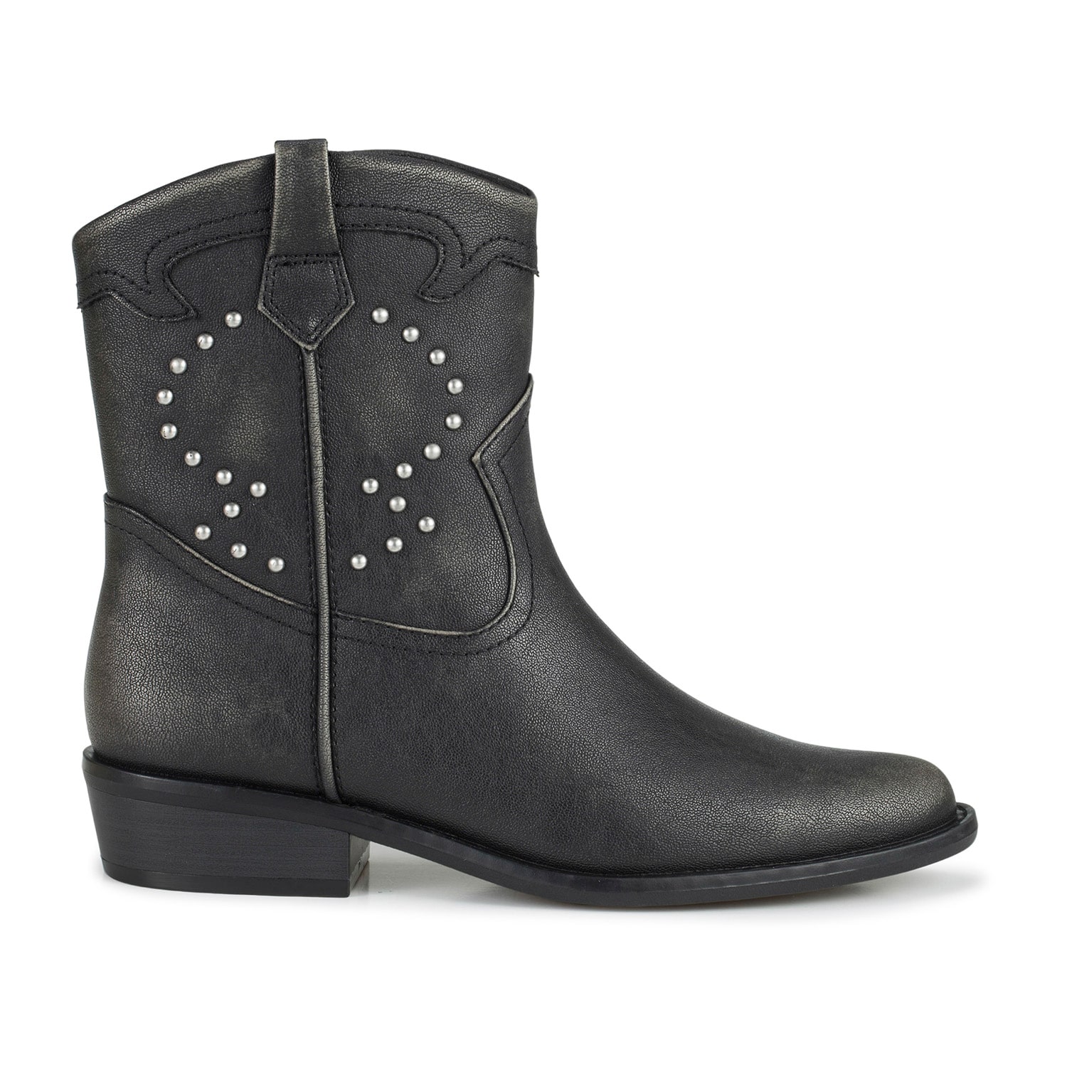 Baretraps Womens Baretvaps Nova Embellished Boot Stacked Heel Booties