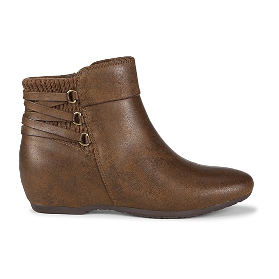 Baretraps Womens Payten Wedge Heel Booties
